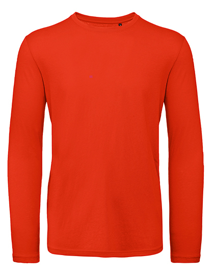 B&C BE INSPIRED - Inspire Long Sleeve T /Men_° - Fire Red