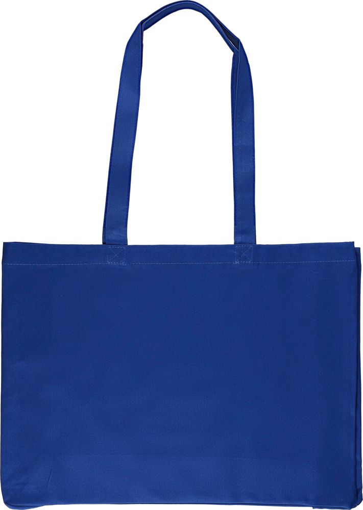 Cotton (220 gsm) shopping bag Isaac - Blue