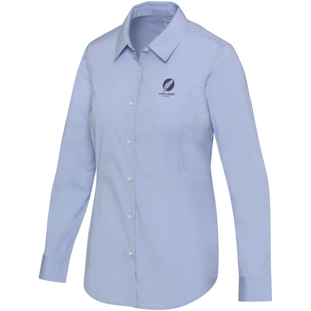 Carnelian 133 g/m² poplin women's shirt