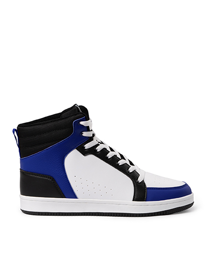 Roly Footwear - Space Basketball Shoes - Black 02, White 01, Royal Blue 05