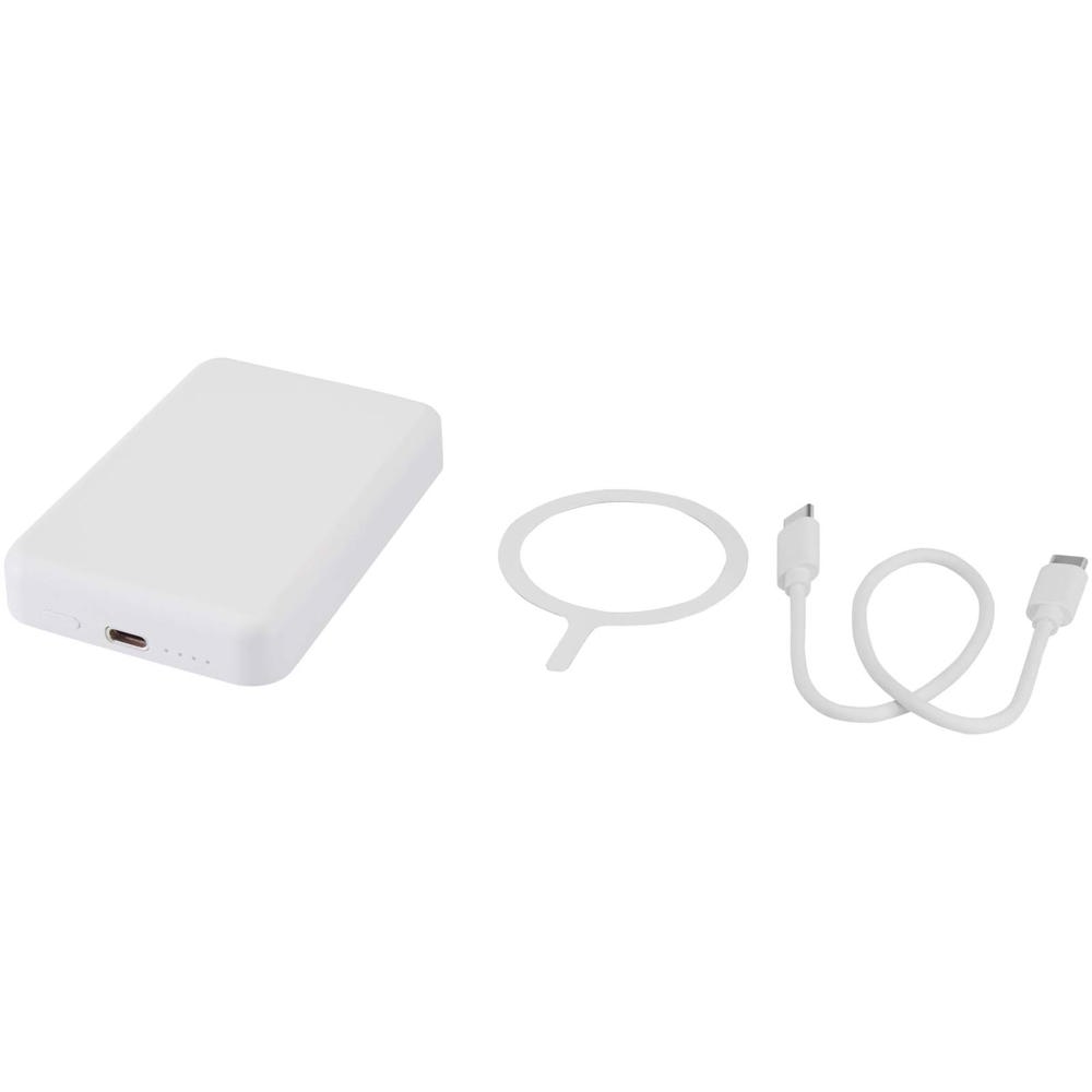 Acrab 5000 mAh 15W magnetic wireless power bank with 20W PD - made from recycled plastic