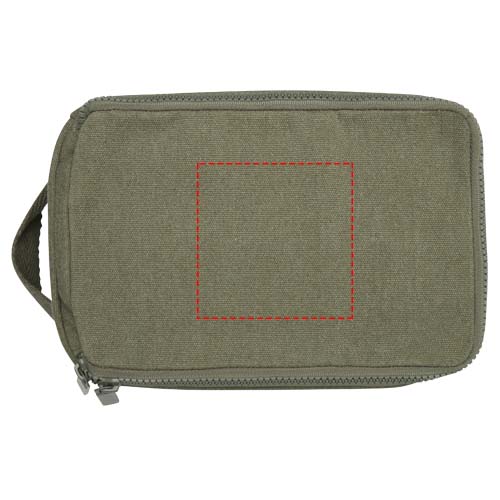 Pack 500 g/m² Aware™ recycled toiletry organiser