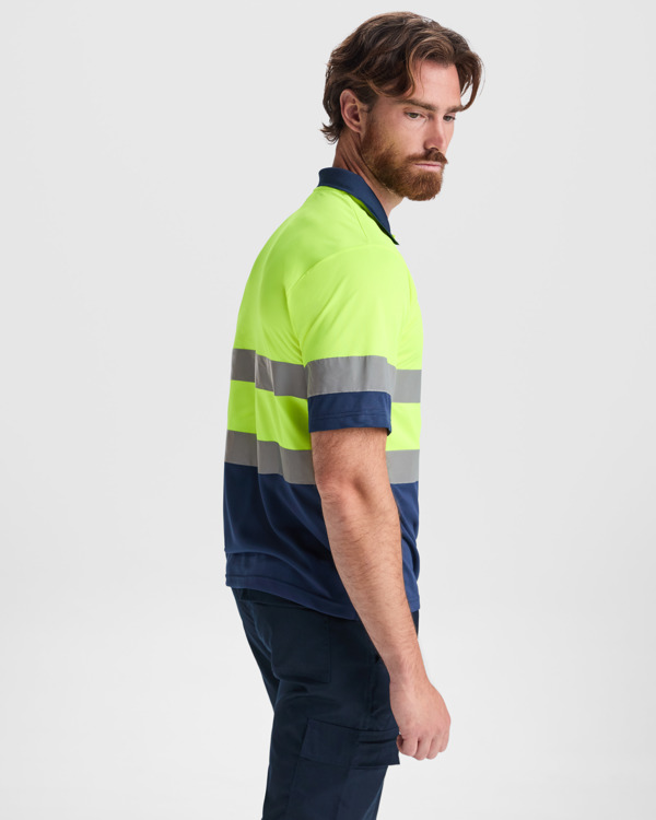 AV POLARIS POLO SHIRT S/S FLUOR YELLOW