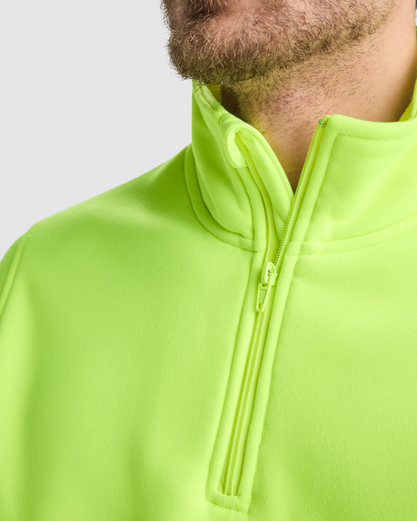 AV SPICA SWEATSHIRT S/4XL FLUOR YELLOW
