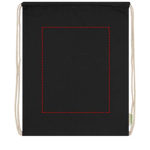 Odisha 140 g/m² OCS organic drawstring bag 5L 