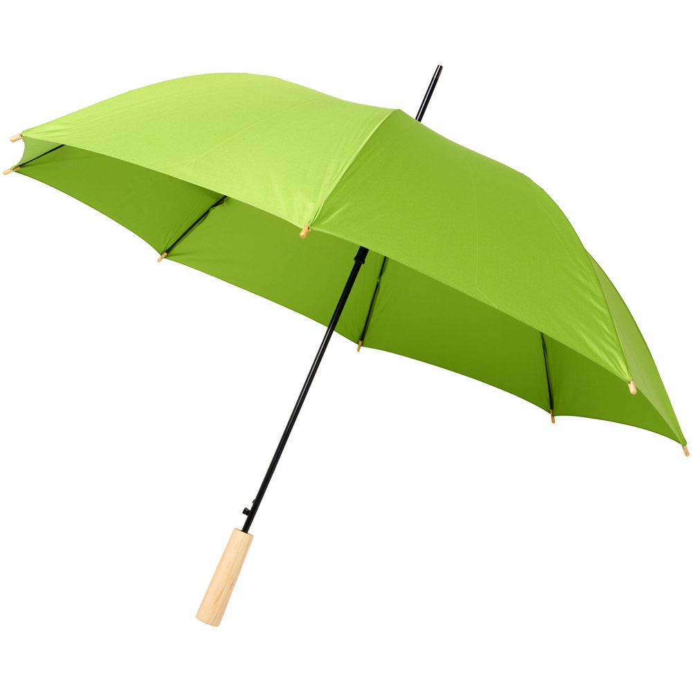 Alina 23" auto open recycled PET umbrella - Lime