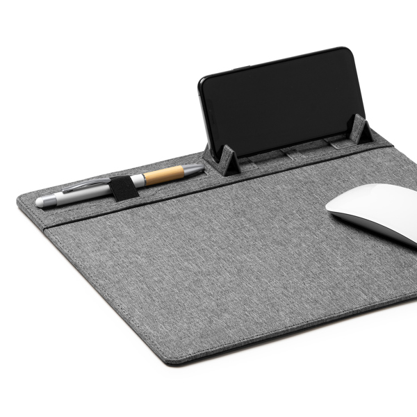 CHARGER MOUSE PAD DEMAR HEATHER GREY