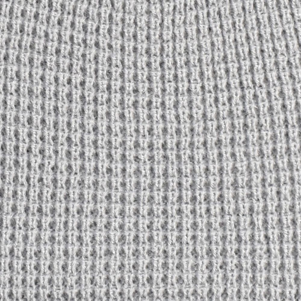 Waffle knitted hat