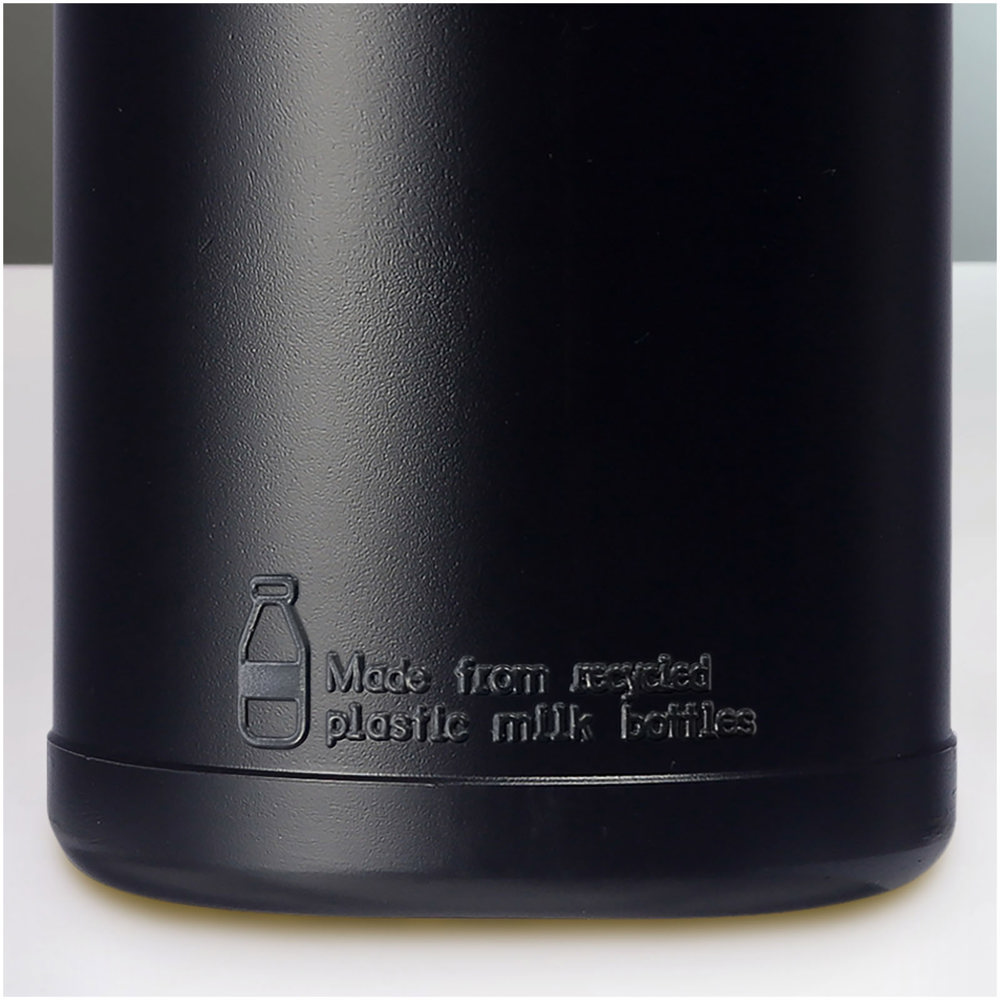 Baseline 500 ml recycled sport bottle with flip lid