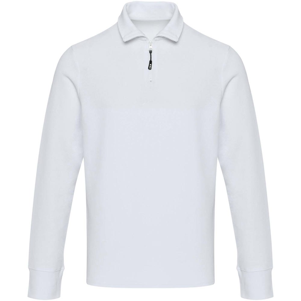 Apollo 245 g/m² long sleeve unisex half zip polo