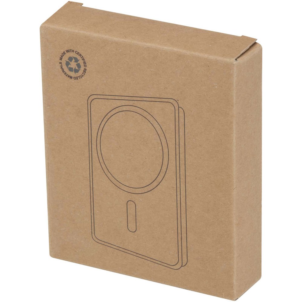 Acrab 10.000 mAh 15W magnetic wireless power bank with 20W PD - made from recycled plastic