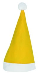 Christmas hat - Yellow (PMS 101c) / White