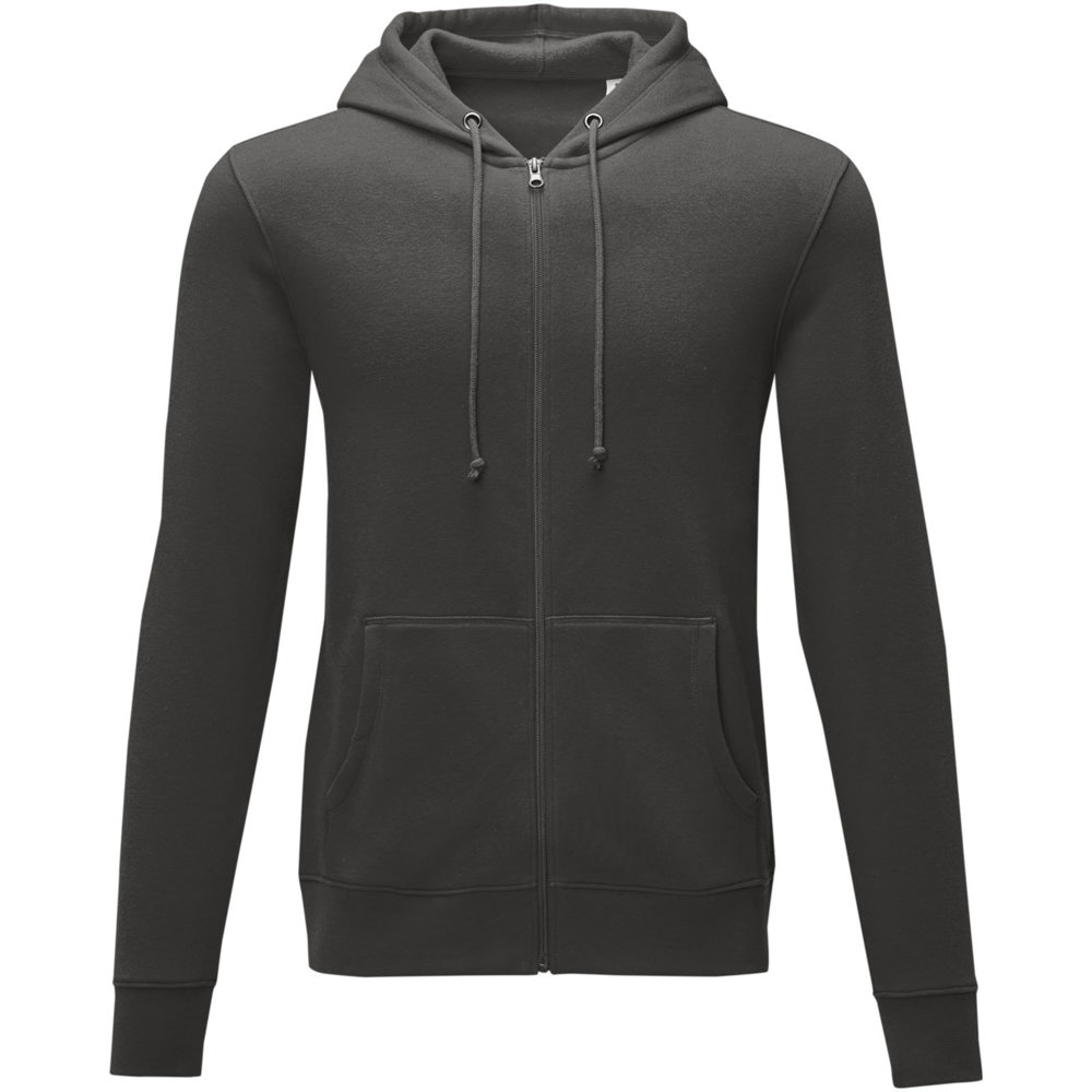 Charon 240 g/m2 unisex full zip hoodie
