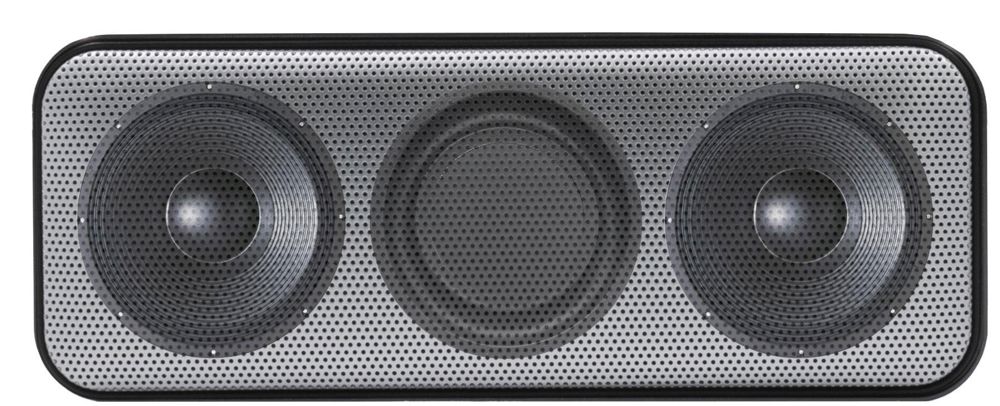 BrandCharger Nano Pro wireless speaker - black/silver