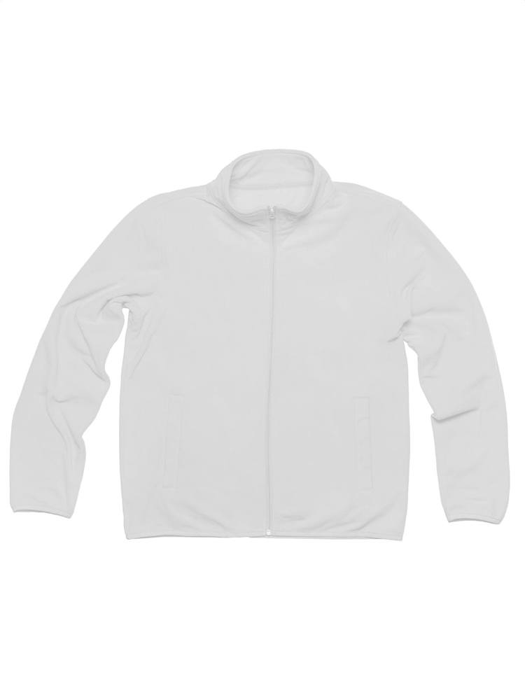 BS Niagara fleece full zip sweater, 160 gr/m² - White (White)