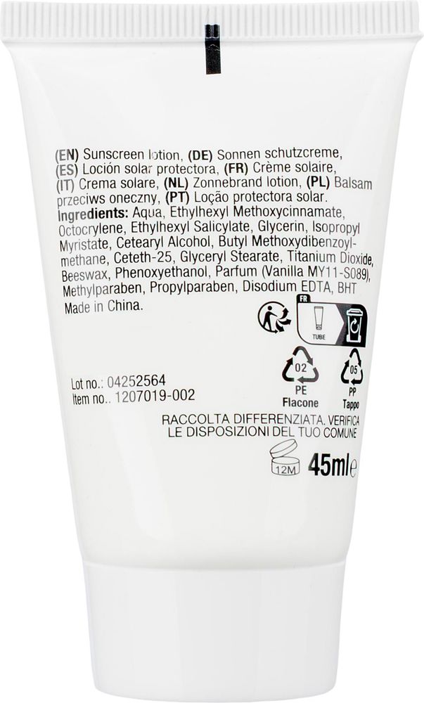 PE sunscreen tube Maelis