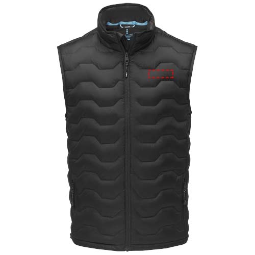 Petalite men's GRS recycled insulated down bodywarmer