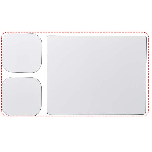 Brite-Mat® mouse mat and coaster set combo 3