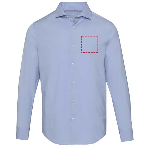 Carnelian 133 g/m² poplin men's shirt