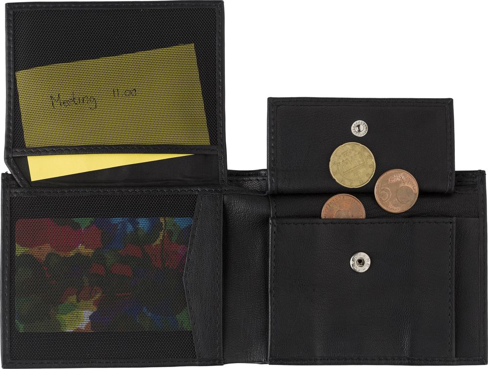 Leather wallet Yvonne