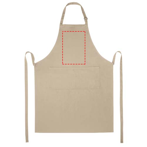 Andrea 240 g/m² apron with adjustable neck strap
