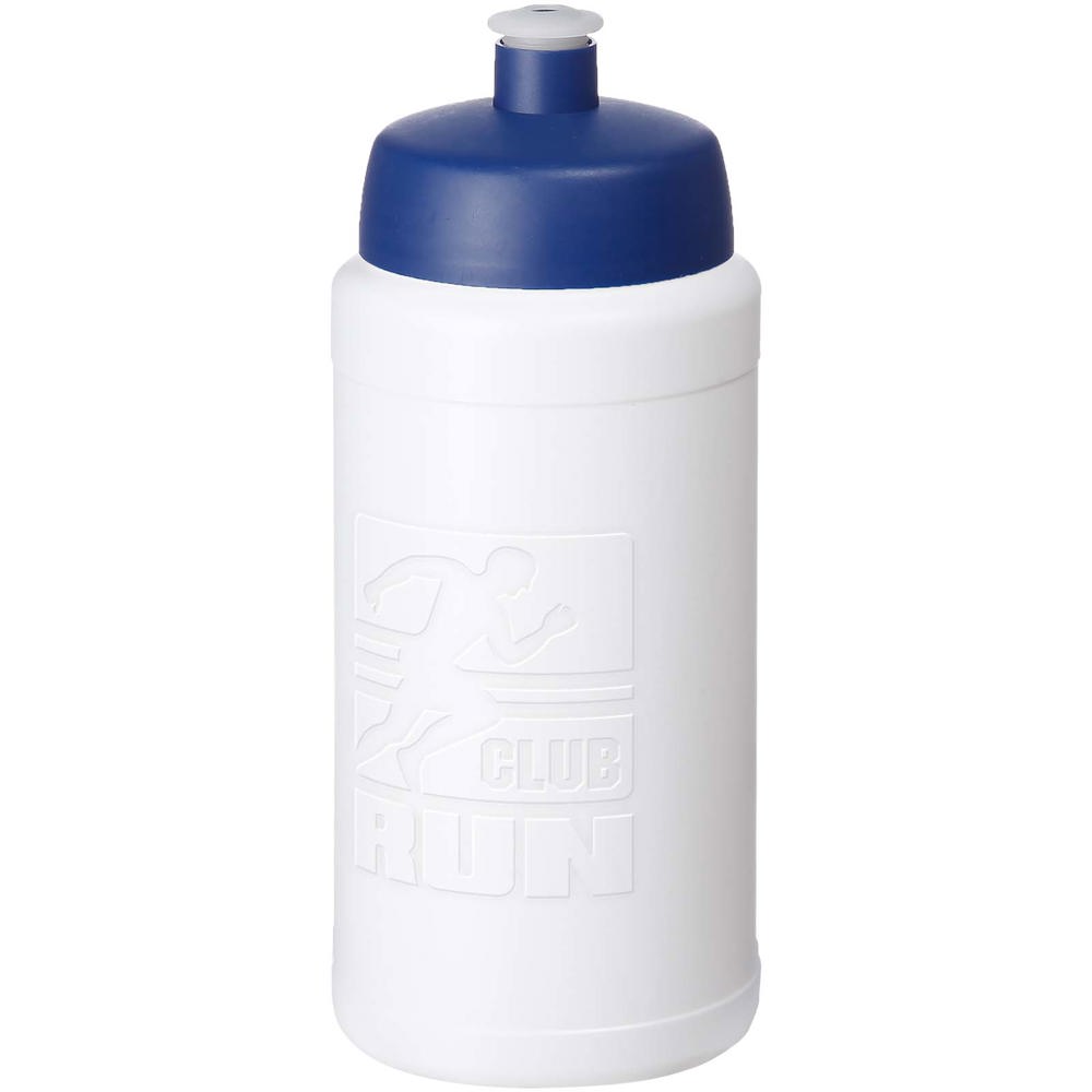 Baseline Rise 500 ml sport bottle - White, Blue