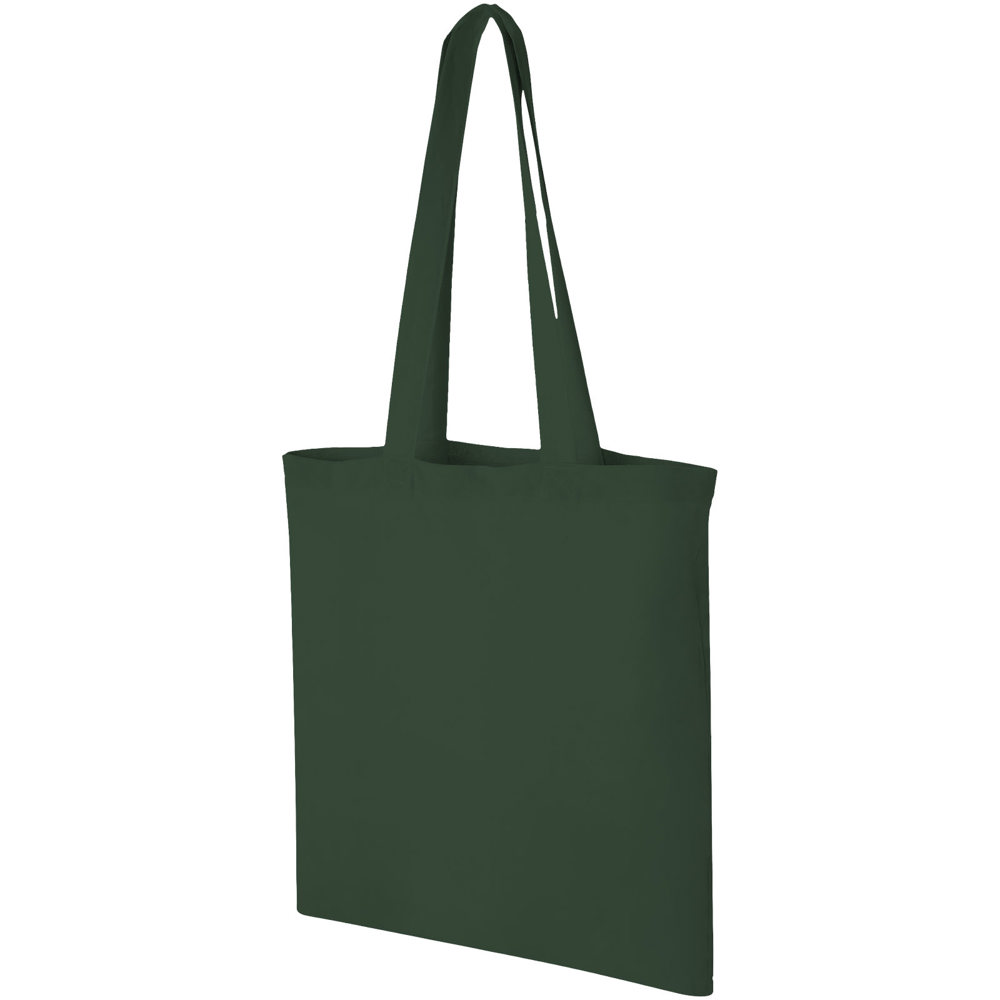 Carolina 100 g/m² cotton tote bag 7L - Forest Green