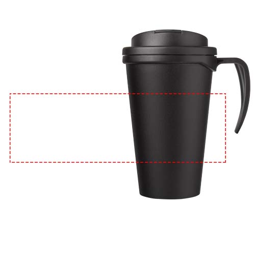 Americano® Grande 350 ml mug with spill-proof lid