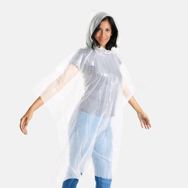 VOSTOK PLA PONCHO S/ADULT ONE SIZE TRANSPARENT