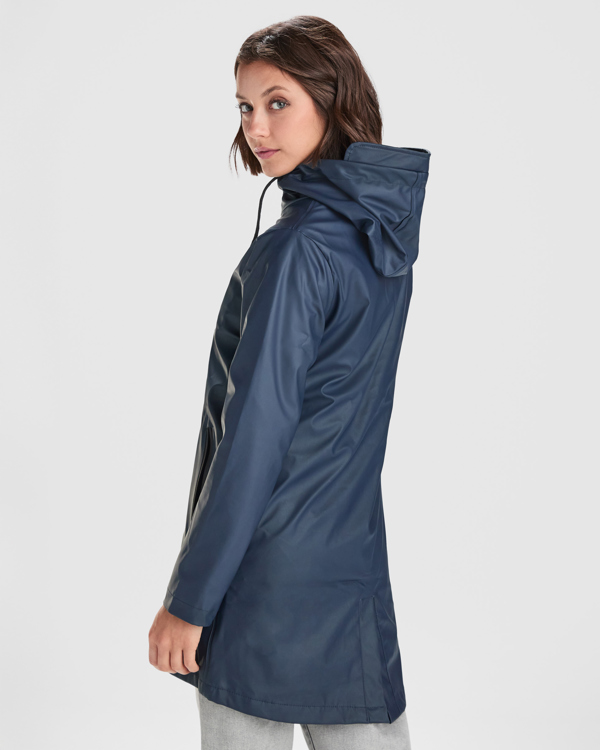 SITKA WOMAN RAINCOAT S/XL DARK MILITARY-GREEN