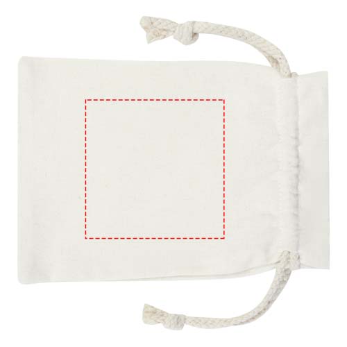 Denise wooden skipping rope in cotton pouch