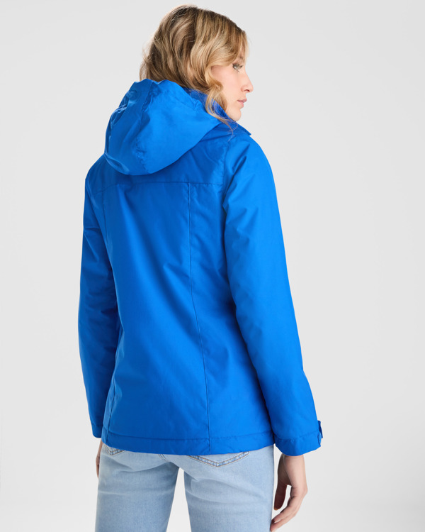 AMERICA WOMAN PARKA S/L DARK SAND