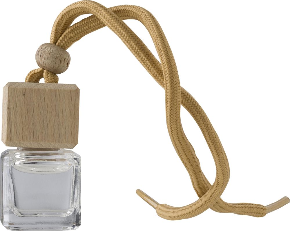 Glass refillable car freshener Roman - Brown
