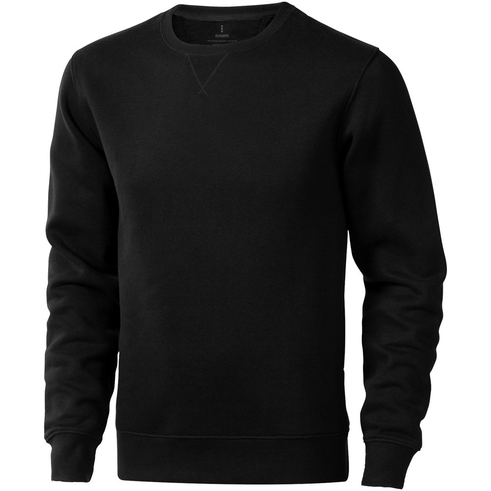 Arora 300 g/m2 unisex crewneck sweater - Black