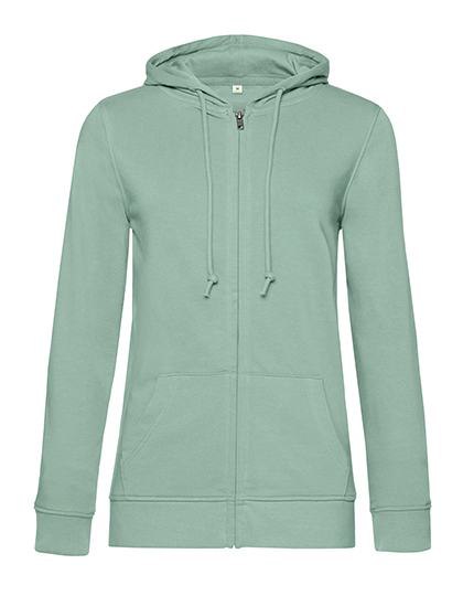 B&C BE INSPIRED - Inspire Zipped Hood Jacket /Women_° - Sage