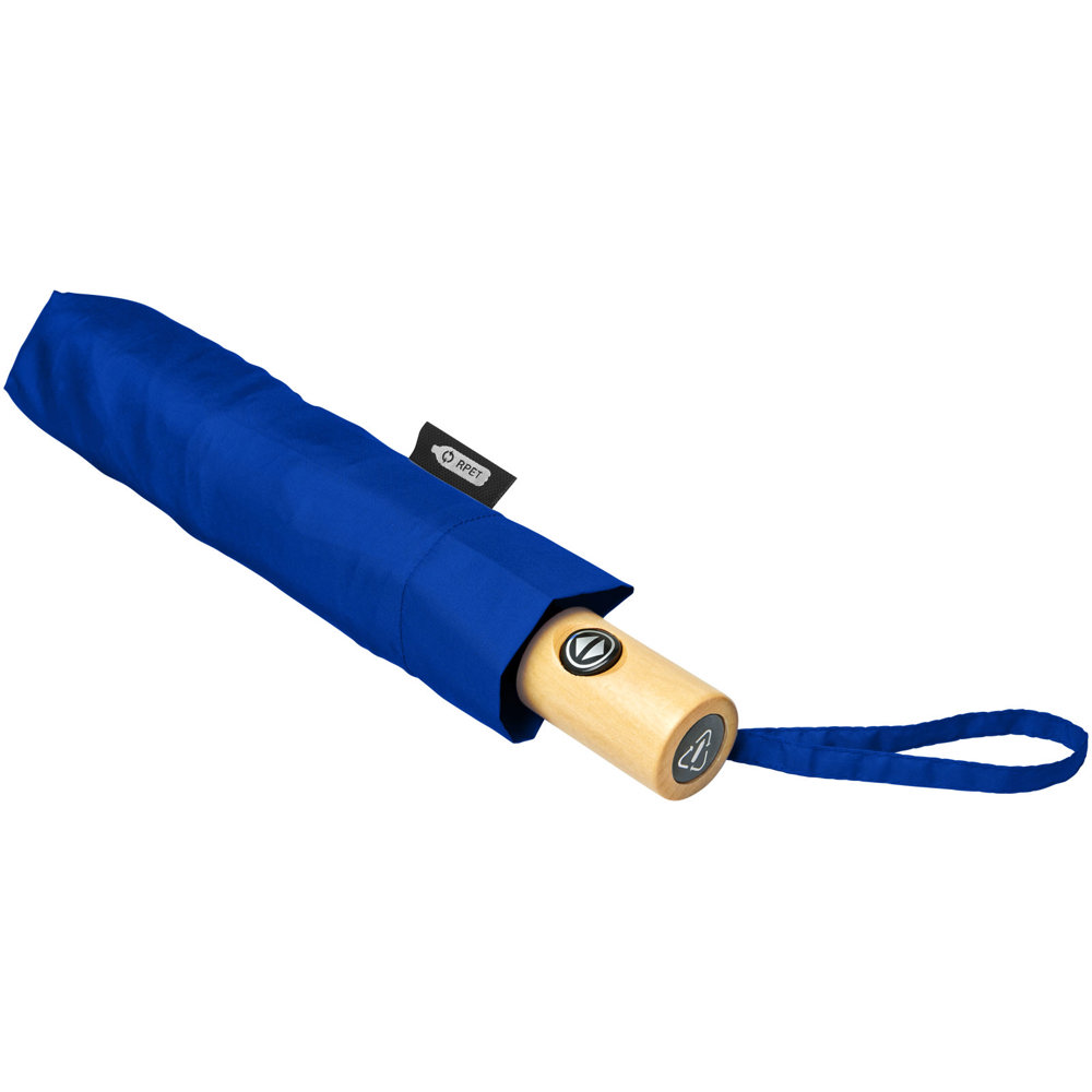 Bo 21" foldable auto open/close recycled PET umbrella