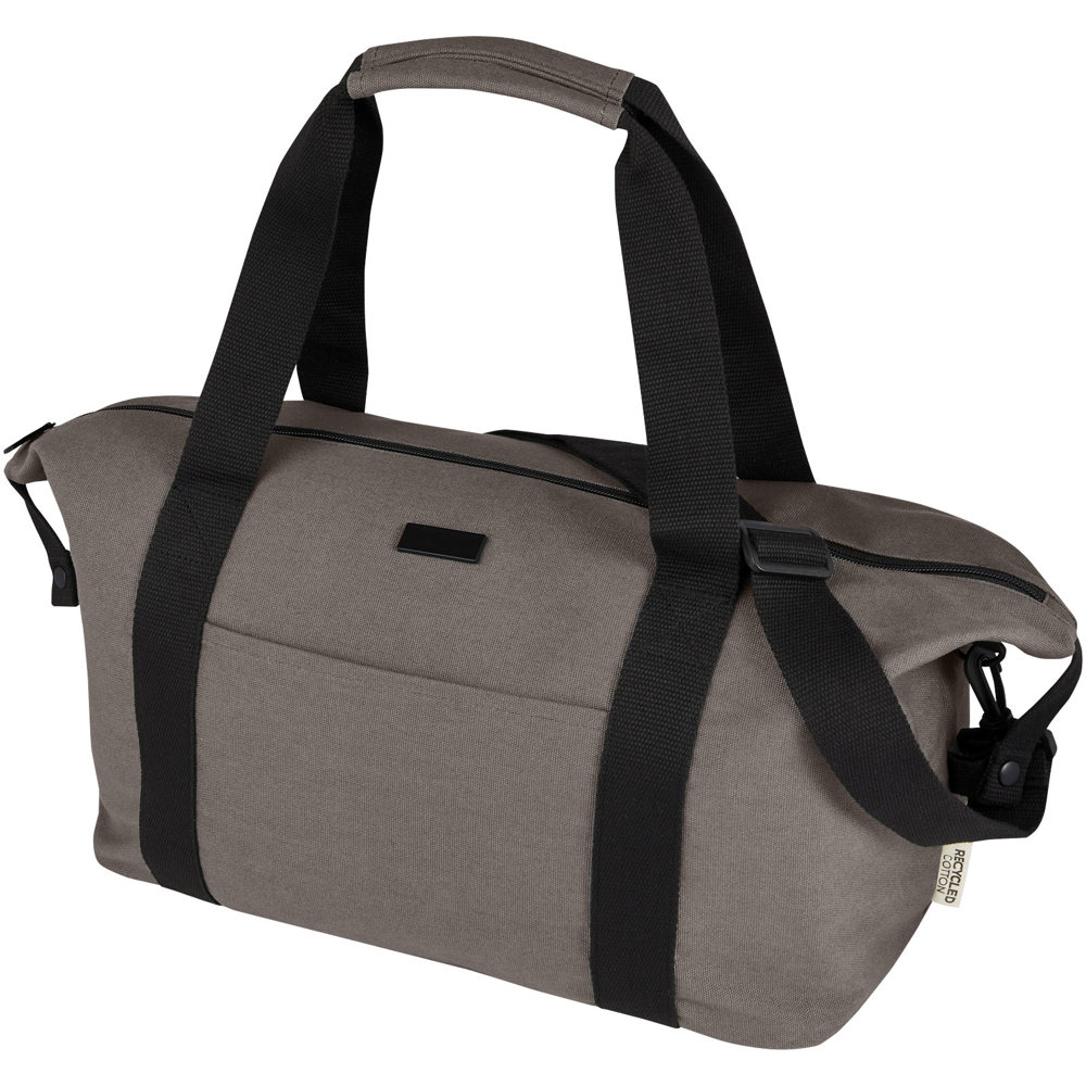 Joey GRS recycled canvas sports duffel bag 25L - Grey