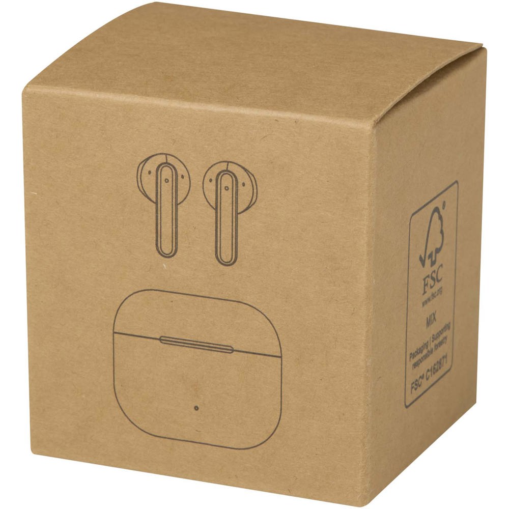 Altais recycled plastic True Wireless Bluetooth earbuds