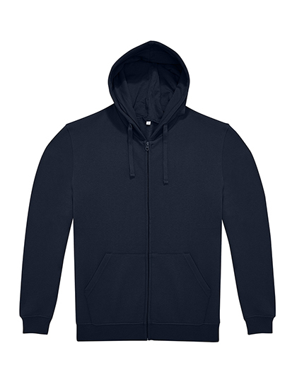 B&C BE INSPIRED - ID.224 Zip Hood - Navy