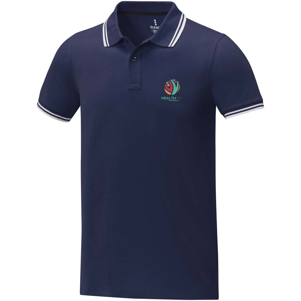 Amarago 200 g/m2 short sleeve men's tipping polo