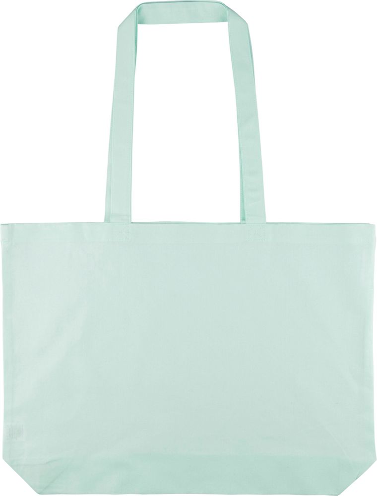 Cotton (140 gsm) shopping bag Tarin - Pastel Green