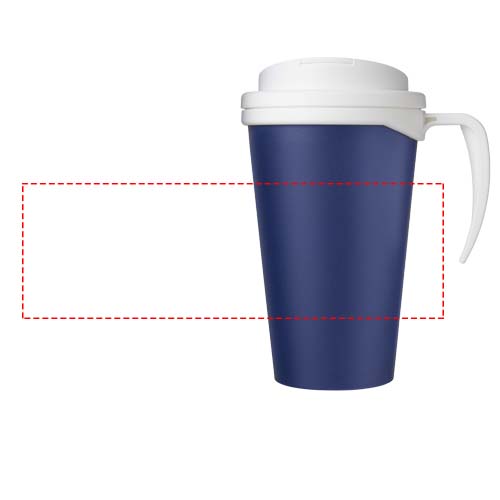 Americano® Grande 350 ml mug with spill-proof lid