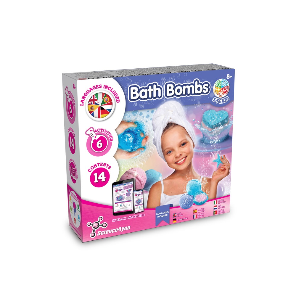 Bath Bombs Kit I. Εκπαιδευτικό παιχνίδι για παιδιά