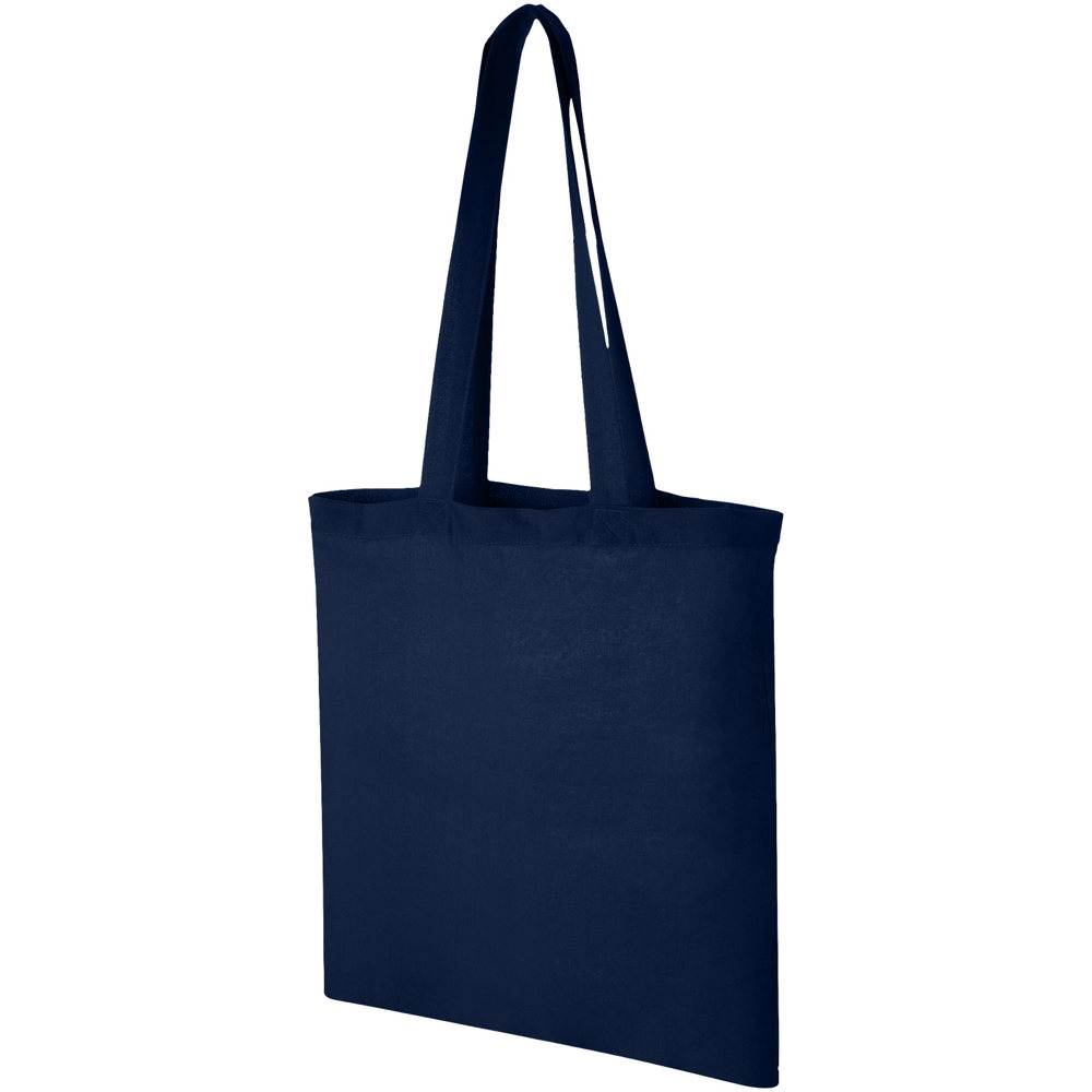 Carolina 100 g/m² cotton tote bag 7L - Navy