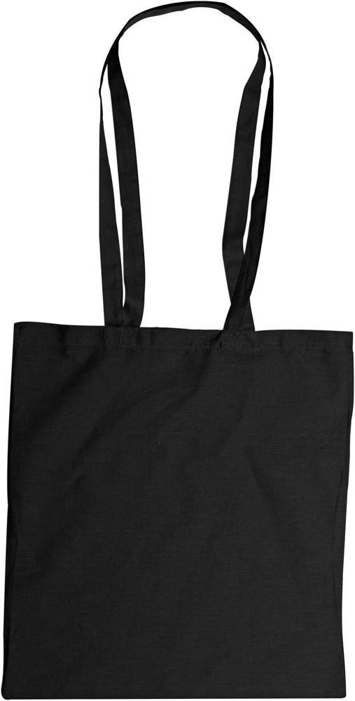Cotton (110 gr/m²) bag Amanda - Black