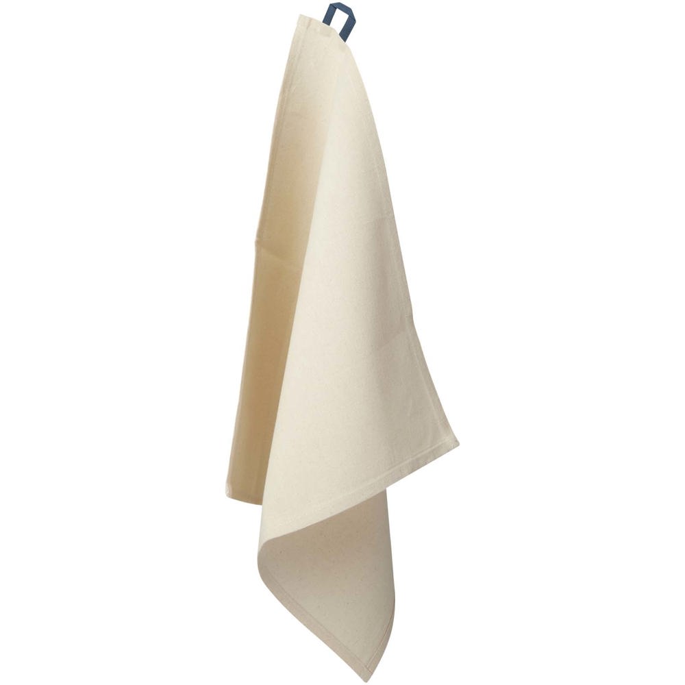 Alora 200 g/m² recycled cotton kitchen towel - Ice Blue
