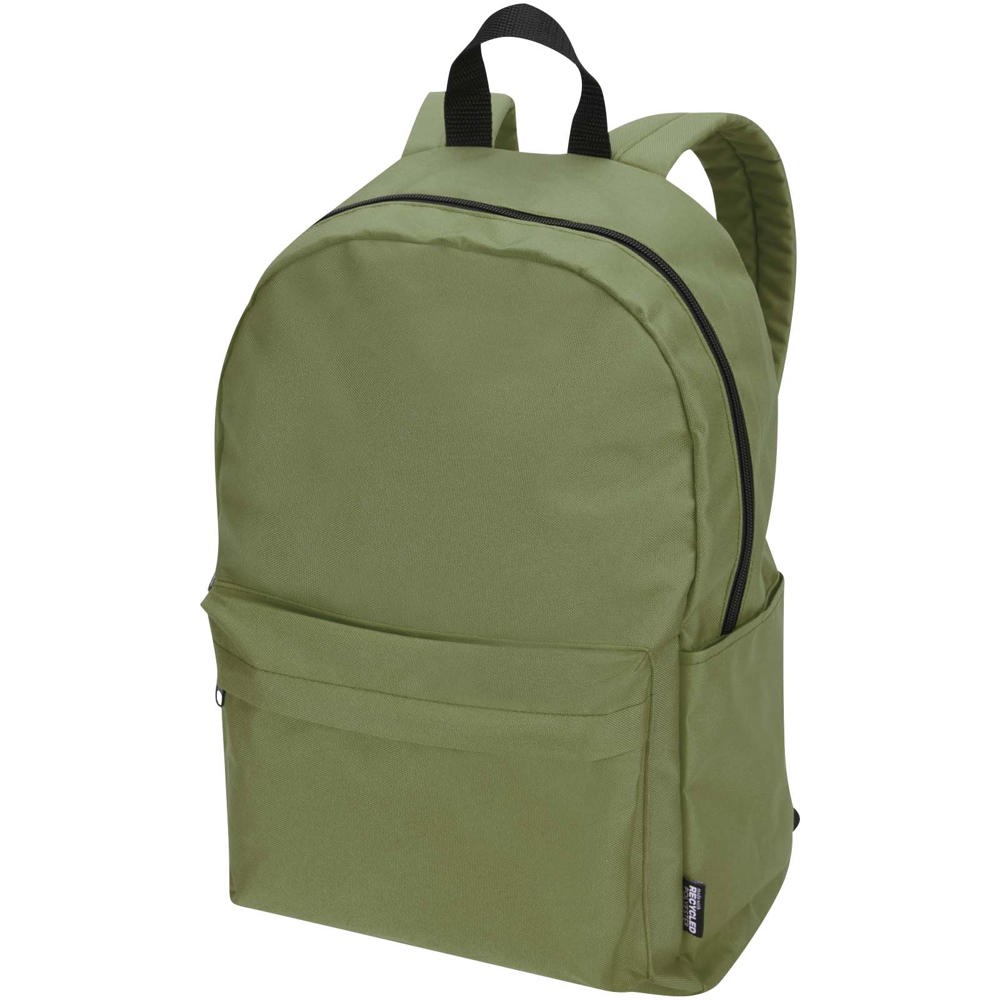 Byron 14" GRS recycled city laptop backpack 16L - Olive