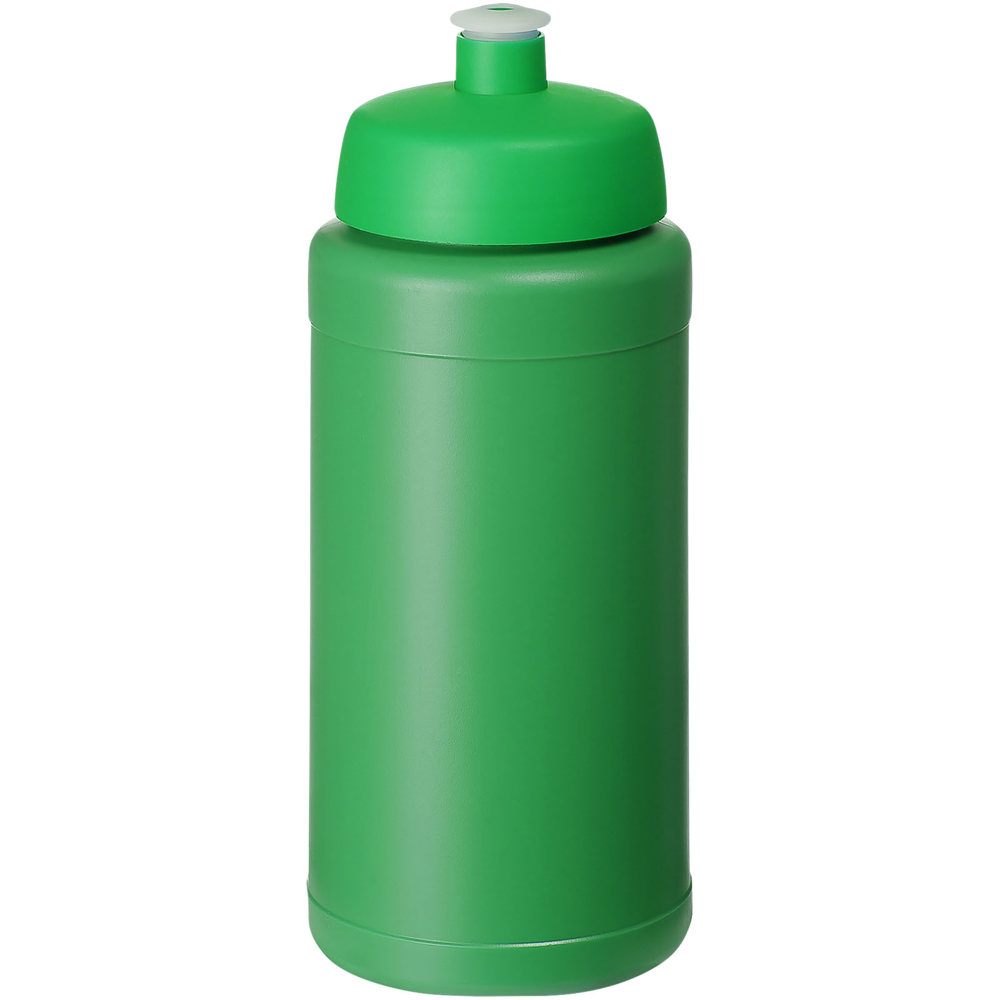 Baseline 500 ml recycled sport bottle - Green, Green