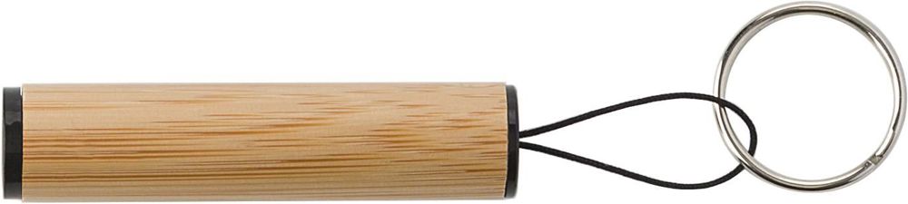 Bamboo mini torch with keychain Ilse