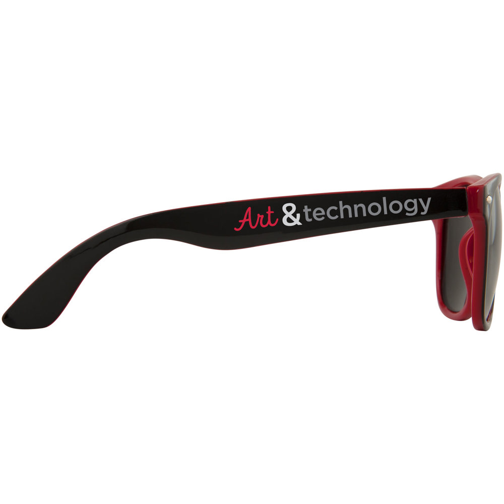 Sun Ray sunglasses with two coloured tones